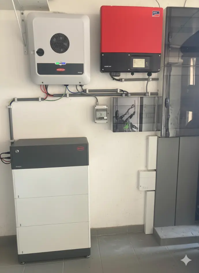 installatie slimme sturing in Bornem