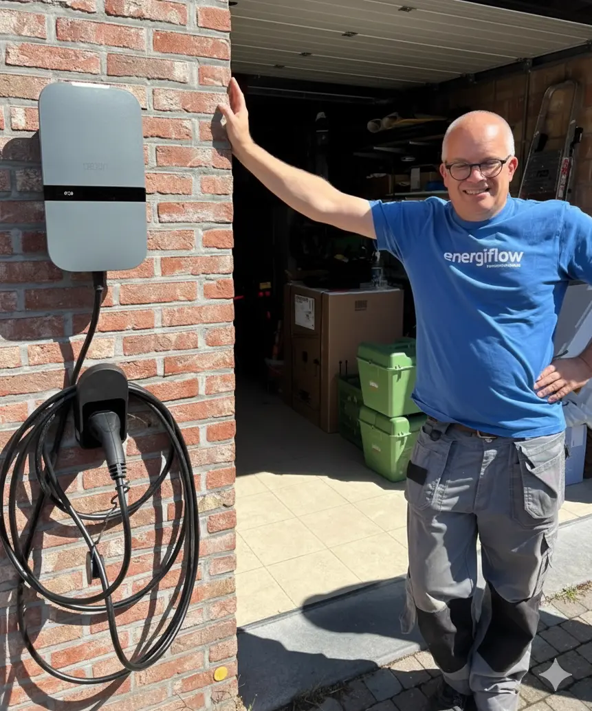 laadpaal installatie in sint-niklaas