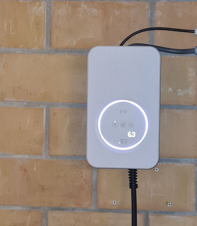 installatie slimme laadpaal in temse