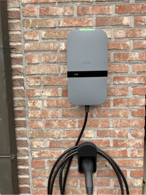 EV lader in Beveren, met P1 meter koppeling