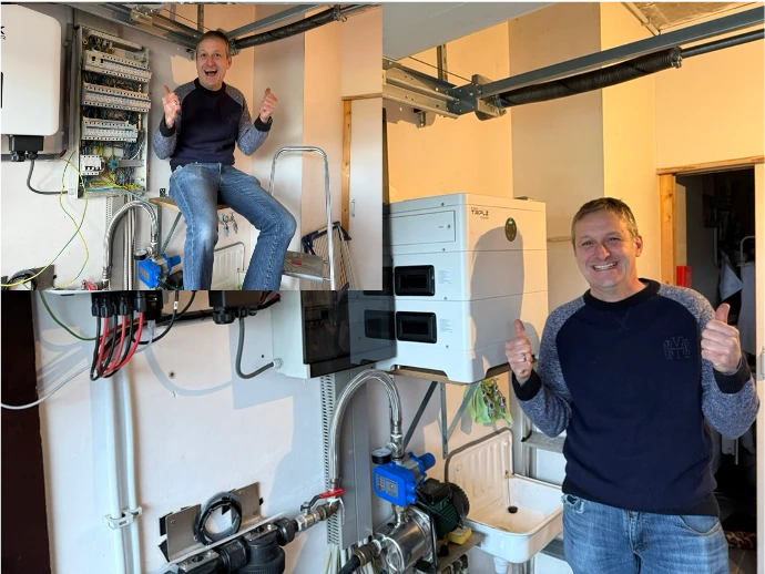 thuisbatterij in Stekene