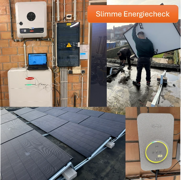 thuisbatterij, extra PV, EV lader in Temse